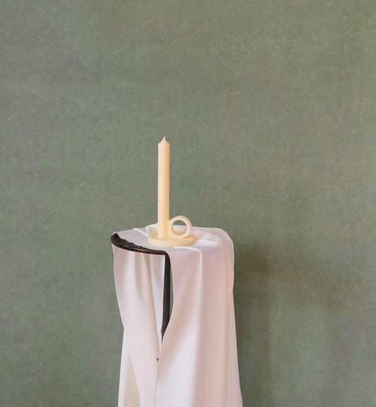 Candelero de cera