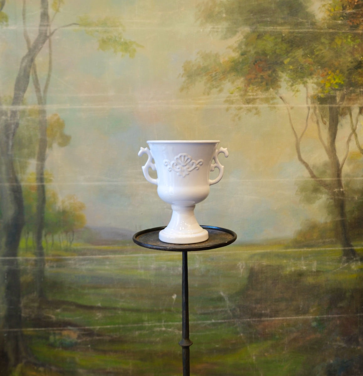 Copa Florencia con flores naturales