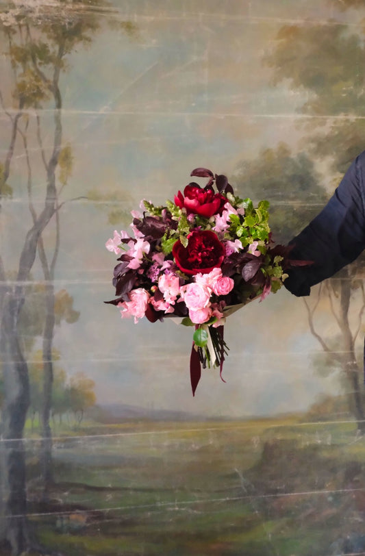 Bouquet de peonías