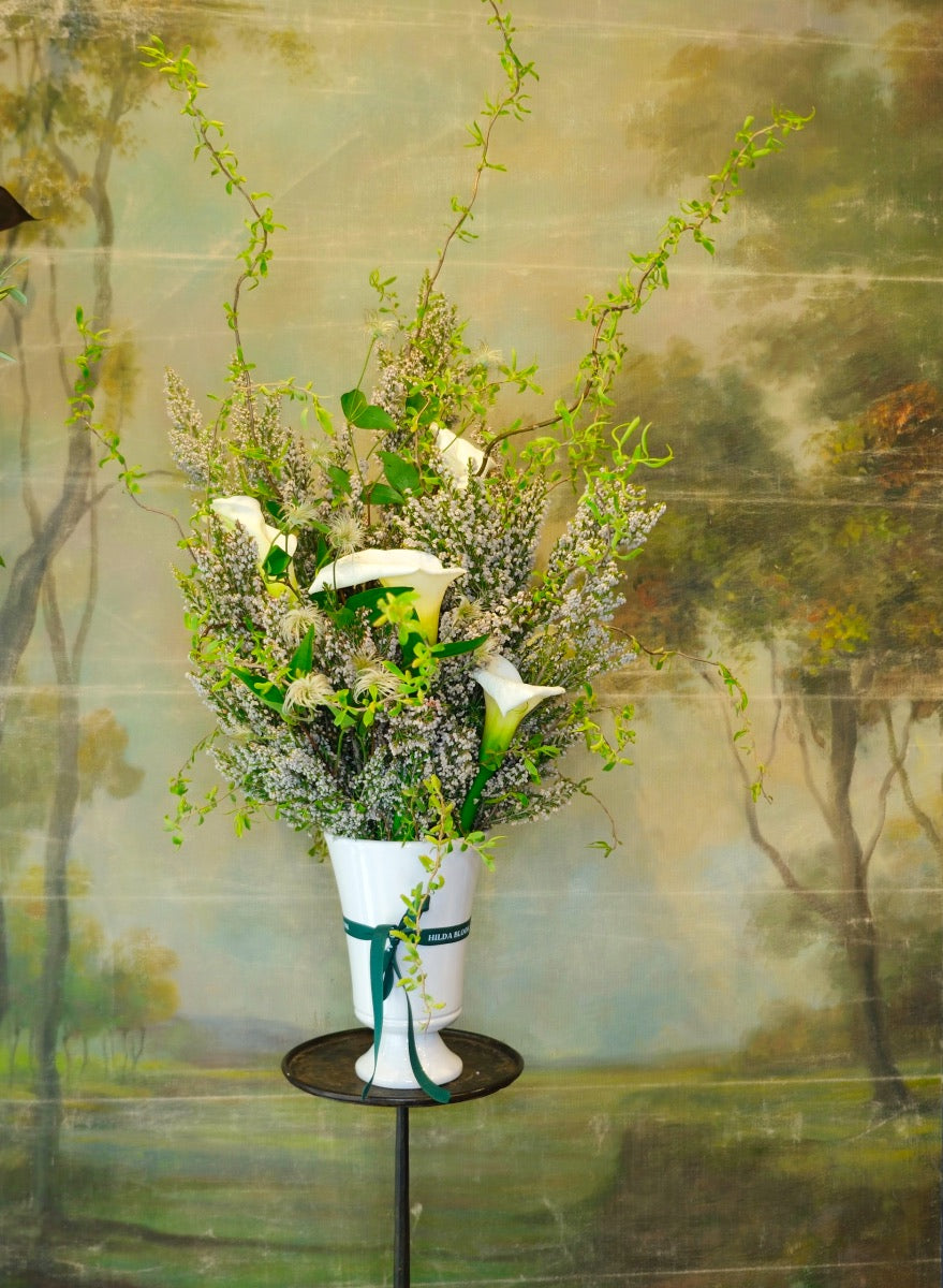 Copa Sissi con flores