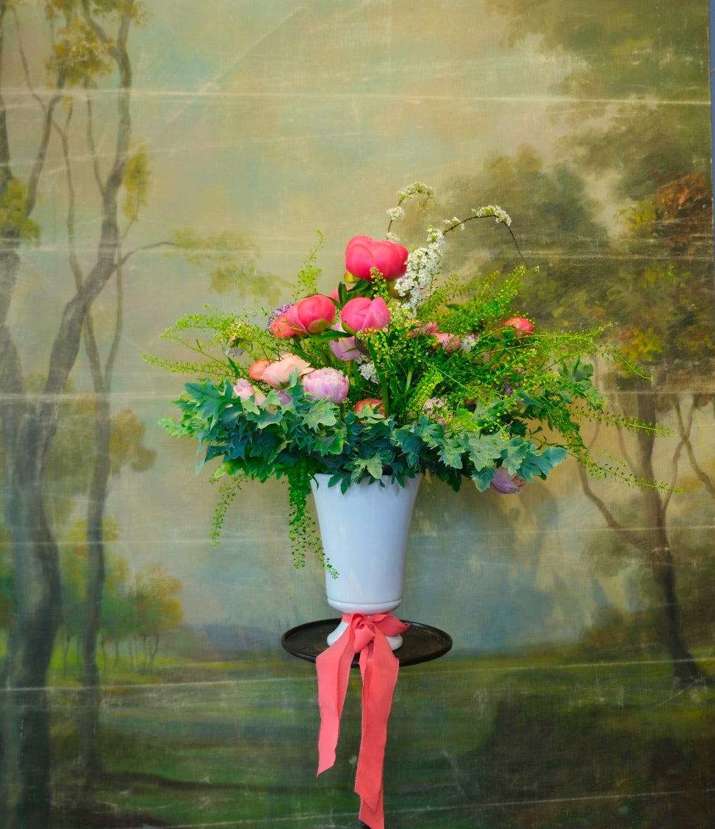 Copa Sissi con flores