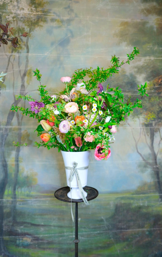 Copa Sissi con flores